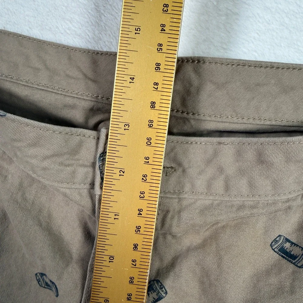 Wrangler Mens Khaki Barrel Print‎ Cargo Shorts Size 40